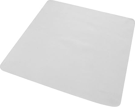 Lurrose Chiffon De Nettoyage en Microfibre pour Lentilles De Lunettes Et Écrans, Lot De 3 Pièces, Grand Format, Multi-usages, Portable, Gris