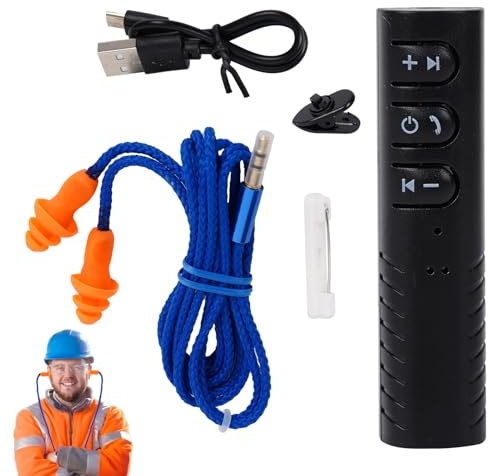 Auricolari per il lavoro senza fili | Cuffie di sicurezza per il lavoro - auricolari wireless portatili, auricolari in-ear, cuffie per la riduzione del rumore per telefoni, computer