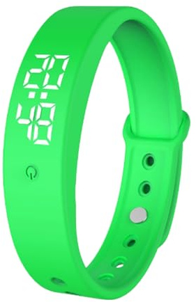 Armband med vibrerande larm - Handledsväckarklocka | Silikon ABS Armband Aktivitetsspårare | Justerbar tyst väckarklocka vibrationsband