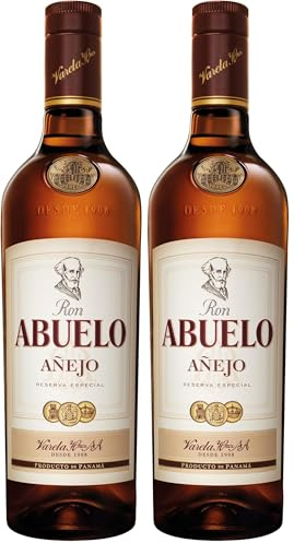 Ron Abuelo - Ron Añejo Reserva Especial - Botella 700 ml (Paquete de 2)