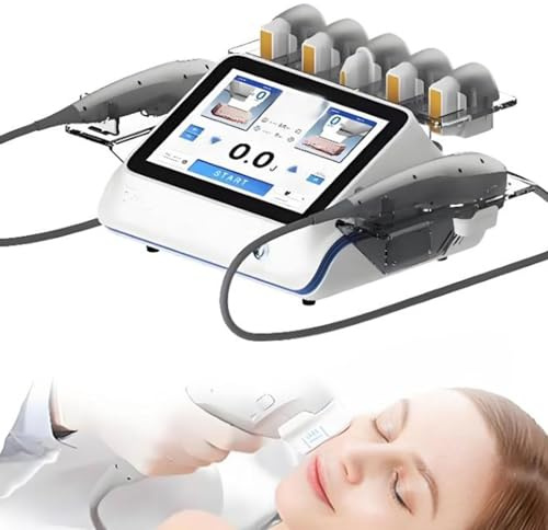 LJCSSD Appareil Professionnel HIFU 7D pour Le raffermissement et Le rajeunissement du Visage et du Corps. Effet Lifting, tonifie, raffermit et élimine Les Rides. Idéal pour Une Utilisation à Domicile