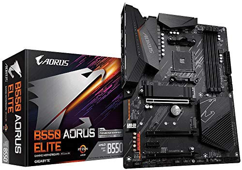 Gigabyte B550 AORUS Elite ATX Motherboard for AMD AM4 CPUs