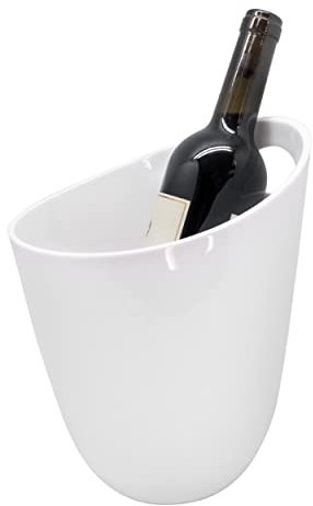 Vaschetta per ghiaccio, refrigeratore per bottiglie di vino, champagne, secchio refrigeratore