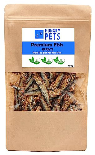 Premium Sprats, Fish Treat for Dog & Cats, 100g