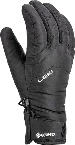 LEKI Sveia GTX Handschuhe für Damen, schwarz,6,5