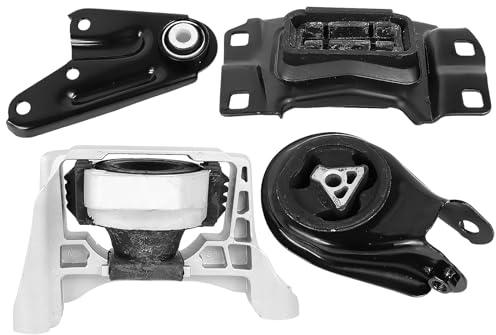 Engine Motor & Transmission Mount Kit 4pcs Compatible with Fits 2010-2013 Mazda 3/2012-2015 5/2012-2013 3 Sport 2.5L Replace A4444 A4405 A4418 A4421