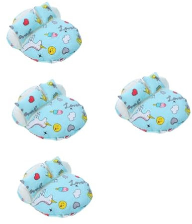 BESTonZON Schlafsack 4 Sätze Puppenschlafsackbett Heimzubehör Wohnkultur Kleiner Puppenschlafsack Kompakter Puppenschlafsack Zartes Puppendekor Ob11 Polyester Spielzeug Jasmin