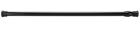 Barras de Cortina Extensibles Barras de Tensión para Cortinas Barras de Cortina Barras de Cortina Sin Perforación Barra de Ducha Negro 1 Pieza (40-70 varilla fina de 1,3 cm de