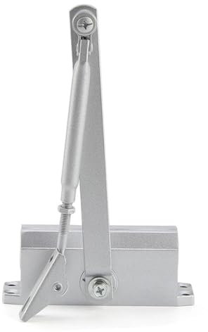 QZROPXOH Automatischer Türschließer, Sicherheitssystem, einstellbare Schließ-/Verriegelungsgeschwindigkeit, Aluminium, for Links- und rechtshändige Türen, 25–45 kg, 900 mm