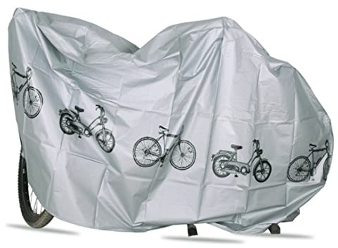 HoveeLuty Bike Covers Dust Rain UV Protection Waterproof Bicycle Cover Indoor Outdoor Grey UV Protection Waterproof Cover Bicycle Bike Covers
