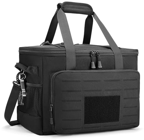HSHRISH Taktische Kühltasche 20L/30L, Kühlbox faltbar Lunchtasche Herren - wasserdichte und auslaufsichere strapazierfähige Picknicktasche für Supermarkt Einkaufen Park Picknick Strand