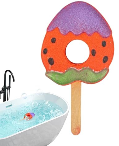 Badesalz-Kugeln | Sanft Duftend Beruhigend - Fruchtförmige Schaumkugel | für Ehefrau Mutter Freundin zu Hause im Spa in der Badewanne unter der Dusche zur