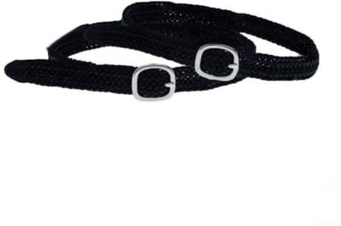 QuivyLivy Horse Spur Straps, Equestrian Boot Straps, Riding Spur Retainers, Polyester Spur Bands, Metal Buckle Straps, English Riding Tack, Competition Spur
