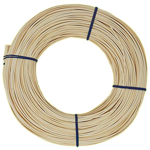 Peddigrohr Blauband beste Qualität Flechtmaterial Peddig Natur verschiedene Stärken ca. 500g (2,25 mm)