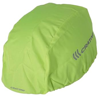 Cratoni Unisex – Erwachsene Raincover Fahrradhelm, Gelb, One Size