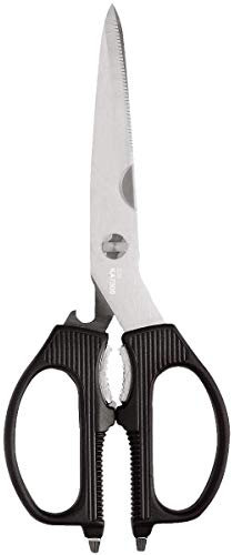Kai KA7300 Multi Purpose Kitchen Shears, Japanese 420J Stainless Steel Scissors, Blade Separate for Easy Cleaning, from The Makers of Shun