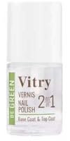 Vitry Nail Care Nagellack 2-in-1 Base Coat und Top Coat, 10 ml