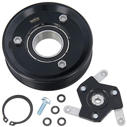GEPCO Klimakompressor Magnetkupplung kompatibel mit Audi A3 A4 TT Seat Skoda VW Golf Passat Polo CVC 140 5K0820803A