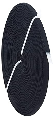 PH PandaHall 12 Yards 10 mm Rivestito In Poliestere Accessori per Indumenti Da Cucire Strumento per Disossare Il Reggiseno per Corsetti, Abiti Da Sposa, Abiti Da Sera, Biancheria Intima,Cappelli, Nero