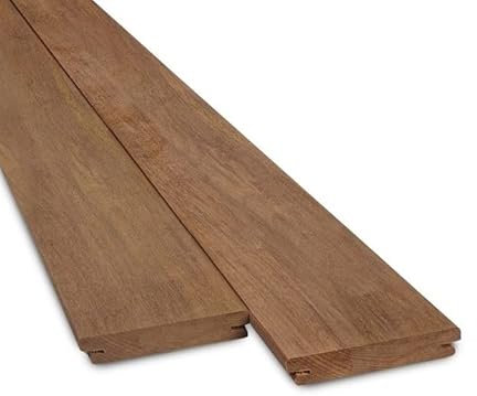 Hardydeck - Lame de terrasse en bois d'ipé - 21 x 90mm x 120cm - Qualité FAS Premium (classe 1)