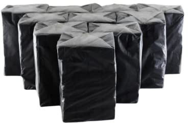 Lot de 10 Kilos Charbon Chicha de Noix de Coco Naturel - Boîte de 72 Pièces - Format Carré 25 mm