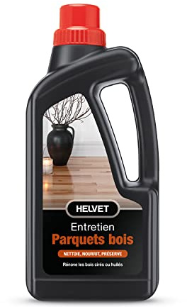 Nettoyant Parquet Bois 1L – Entretien les parquets bois cirés ou huilés – Nourrit & Renove