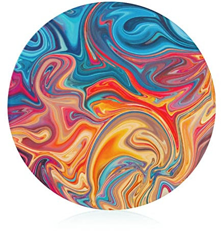 Color Mármol Tabla De Cortar De Cristal Antideslizante Tabla Para Picar Alimentos Para Cocina 20 cm