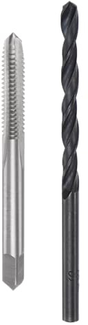 QUARKZMAN Gewindebohrer Set M5x1 / 4 mm Gewindeschneidwerkzeug | Gewindeschneider- und Bohrer set