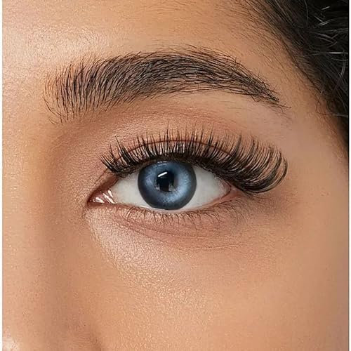 Sehr stark natürlich deckende Blau Kontaktlinsen Artissimo + Behälter, 1 Paar (2 Stück), DIA 14.20, mit Stärke, 0.00 Dioptrien Kontaktlinsen (-3.25 Dioptrien,Artissimo)