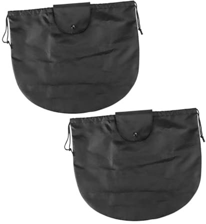 PartyKindom 2stücke Helmtasche Mit Kordelzug Für Fahrradhelm Skihelm Baseballhelm Helmbag Zum Aufbewahren Und Transportieren Helmbeutel Aus Strapazierfähigem Material