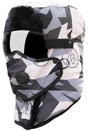 Skimütze Herren Basic Familien 111 Herrenmütze Winter Y2k Wintermütze Herbst Kaschmir Mütze Schwarze Trapper Hat Fellmütze Warm Beheizbarer Hoodie Damen Backprint