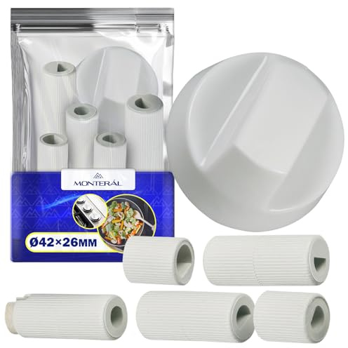Bouton Plaque de Cuisson Universel Ø42mm avec Adaptateurs | pour Gaziniere Electrique - Garantie de 10 Ans - MONTERAL