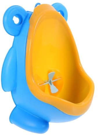 VANZACK Vasino per Ragazzo Forma Cartone Animato, Orinatoio da PP Facile dastallare, per Addestramento al Bagno in Bagno, Design Luminoso e Divertente