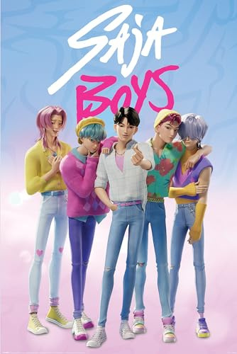 empireposter MB 39 - K-Pop Demon Hunters - Saja Boys - Poster 61x91,5 cm