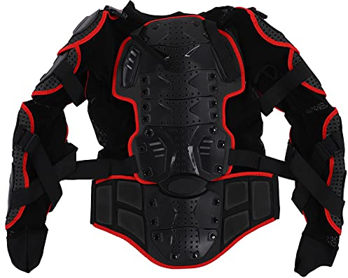 ERYUE Giacca Protettiva per Armatura Completa per Moto, Comoda Resistenza Agli Urti Traspirante Uomini e Donne Adulti Armature da Equitazione (L)