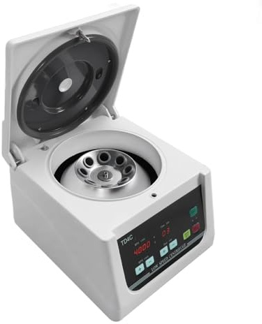 Centrifuga da tavolo, centrifuga da laboratorio con schermo LCD da 2200xg e 4000r/min, con timer Controllo preciso