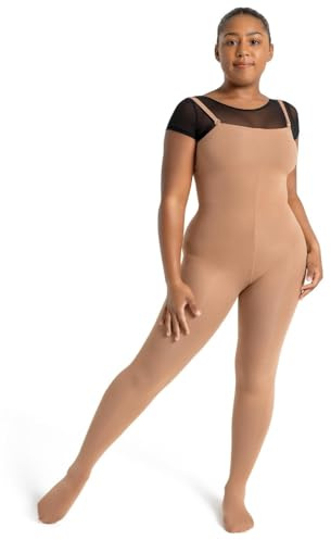 Capezio Convertible Body Tight, Suntan, Large/X-Large