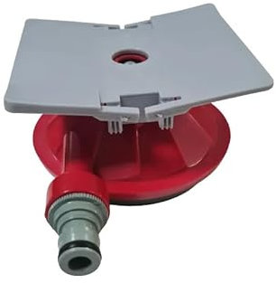 SIROTEX - Arroseur Oscillant Manuel 10 m Rouge - SIOAR2478