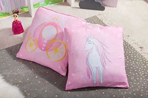 TiCAA Kinder Kissen-Set Prinzessin Liora