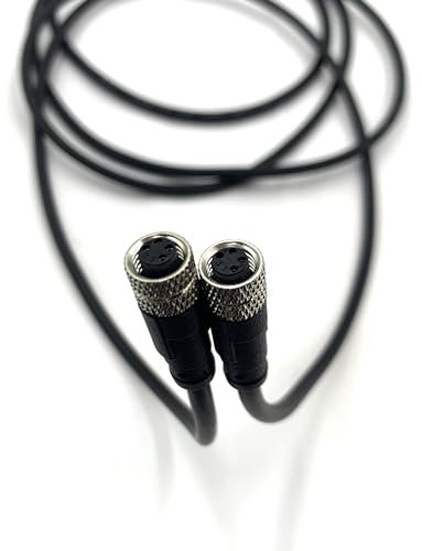 M8 - Cavo elettrico da maschio a femmina a 4 poli, cavo a forma diritta, da femmina a femmina, sensore di aviazione, cavo elettrico in PVC, 30 V, 3 A, DC, 10 metri