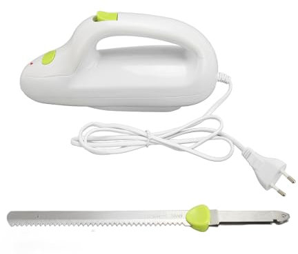 Coltello Elettrico per Carne, Presa Europea 220-240 V, Coltello Elettrico Leggero e Conveniente per la