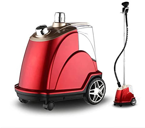 Vaporizador de ropa vertical, vaporizador de ropa profesional resistente para eliminación rápida de arrugas comercial con tanque de agua de 3,0 litros, plancha de vapor de mano para ropa (estándar ro