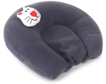 New Born Baby Soft Neck Supporting Pillow for Head Shaping, U Shape Headrest Cartoon Design For Baby’s(0-18 Month's)