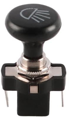 Sarini Interruptor de Faro de Coche de 12 V, Compatible con Interruptor de Repuesto para Tractor de Coche, Interruptor de tracción Integrado de 12 V para automoción