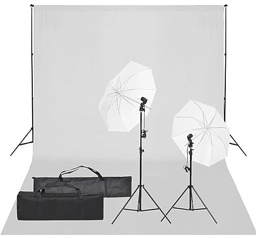 Lechnical Kit per Studio Fotografico con Set di Luci e Fondale,Studio Foto,Fotografia,Illuminazione e Studio,Luci e Flash da Studio -3094652