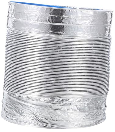 BAZEITFLOW Kitchen Ventilation Hose Range Hood Exhaust Pipe Flexible Aluminum Foil Exhaust Hose for Efficient Removal