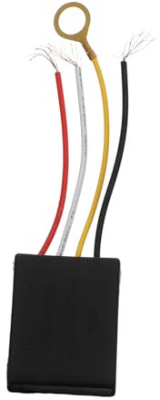 POPETPOP Interruttore Dimmer Touch Nero per Lampada da Scrivania con Funzione di Regolazione Continua e Precisione, Sensore di Sostituzione per Luci LED Dimmerabili