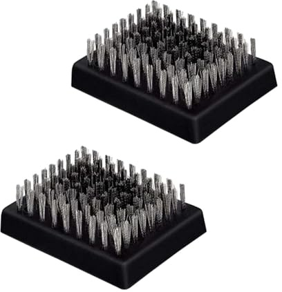 Sharplace Lot de 2 brosses métalliques pour Barbecue, légères et Confortables, idéales pour l'extérieur, idéales pour la Maison