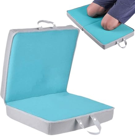 Tappetino per ginocchia da bagno – ginocchiere per esterni e gomiti, cuscinetti per ginocchia, per lavori di giardinaggio, tappetino per yoga al ginocchio con manici, tappetino per yoga, tappetino da