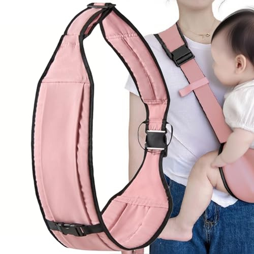 Babytrage Tuch - Seitentrage für Babys | Leichtes Ergonomisches Verstellbares Rutschfestes Tragetuch für Einkaufen Tägliche Flugreisen Elternschaft Reisen Outdoor